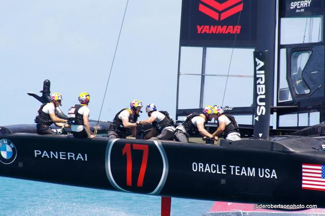 Day 4 – Race 2 - Oracle Team USA - Louis Vuitton America's Cup ©  Jude Robertson http://juderobertsonphoto.wix.com/pix